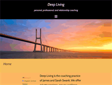 Tablet Screenshot of deepliving.org